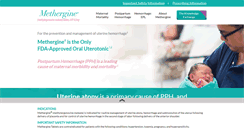 Desktop Screenshot of methergine.com